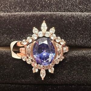 Bomb Party Tanzanite Size 3 pack Size 9 OG Ring